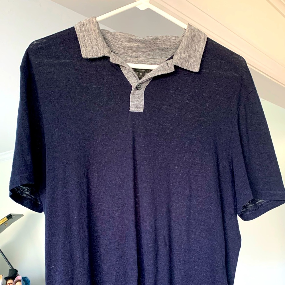 Banana Republic Performance Linen Polo